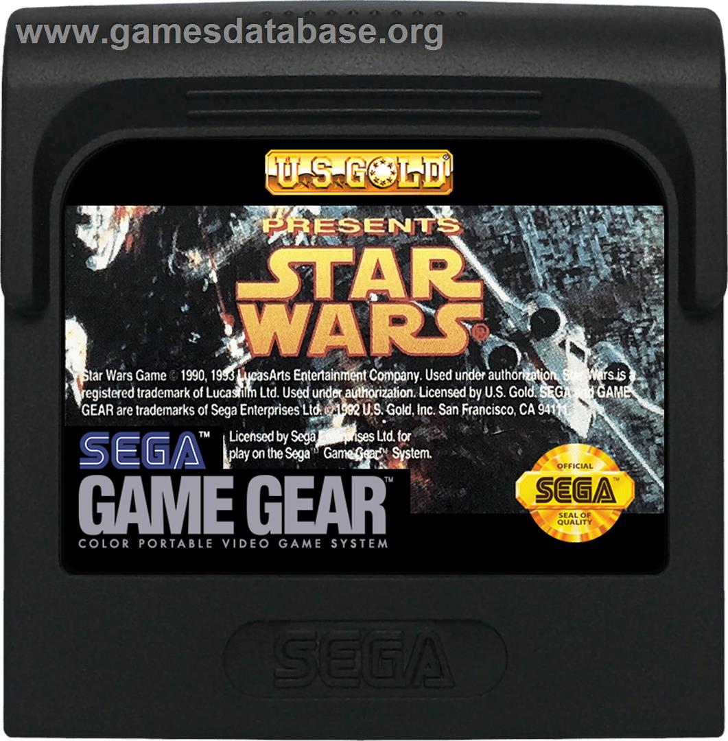 Star Wars - Sega Game Gear - Artwork - Cartridge