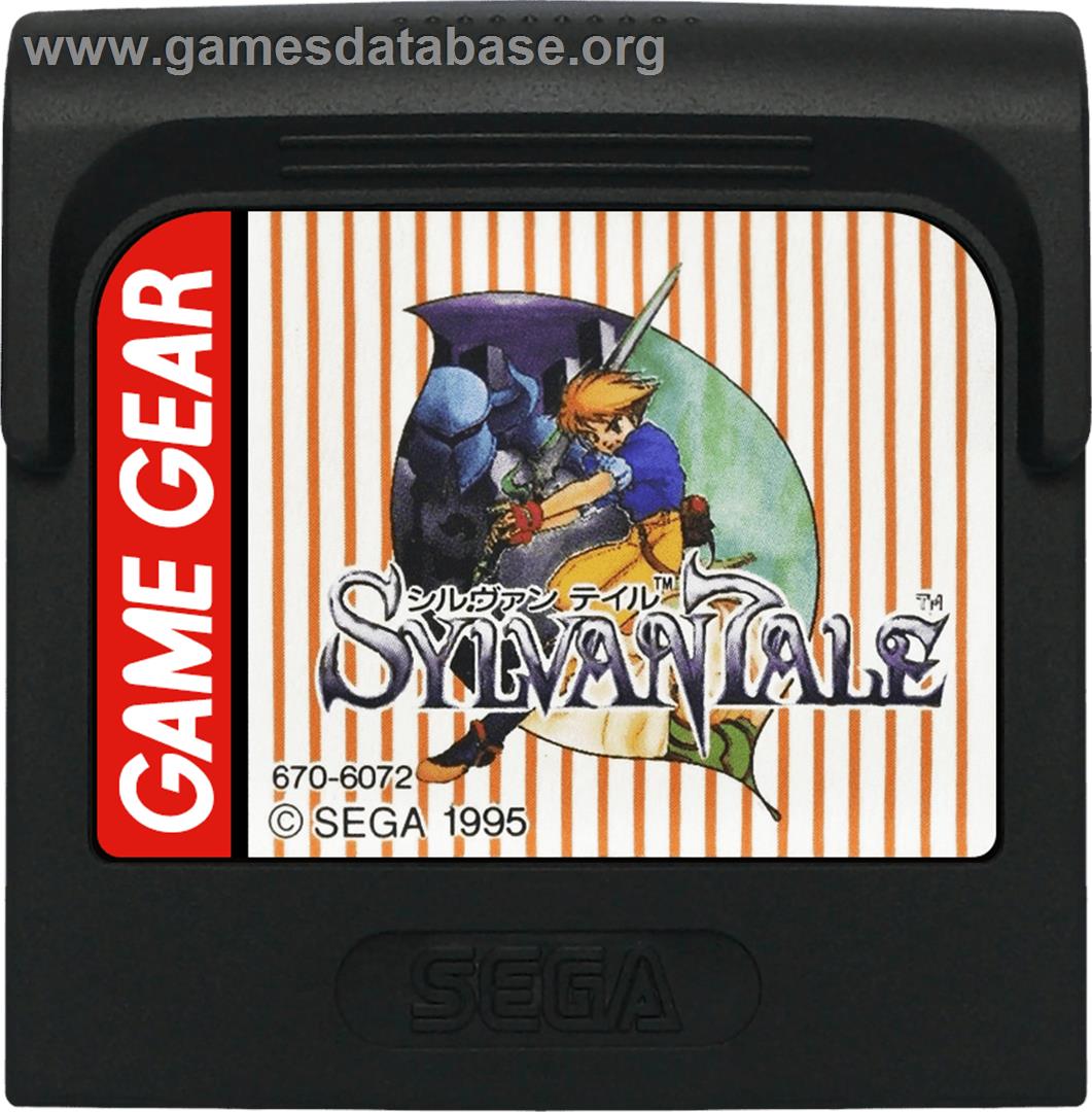 Sylvan Tale - Sega Game Gear - Artwork - Cartridge
