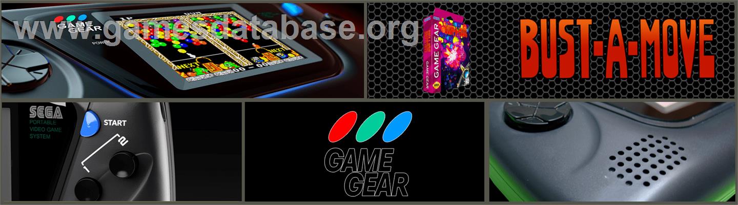 Bust a Move - Sega Game Gear - Artwork - Marquee