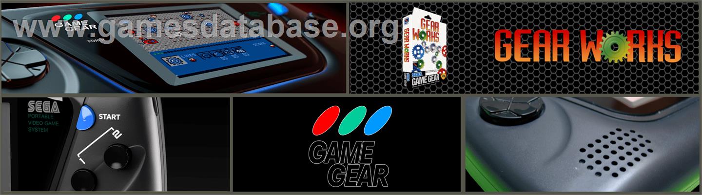 Gear Works - Sega Game Gear - Artwork - Marquee
