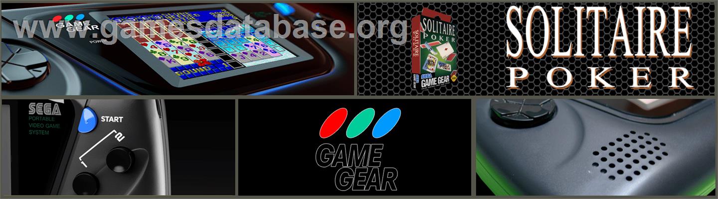 Solitaire Poker - Sega Game Gear - Artwork - Marquee
