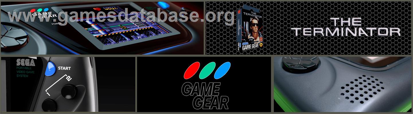 Terminator - Sega Game Gear - Artwork - Marquee