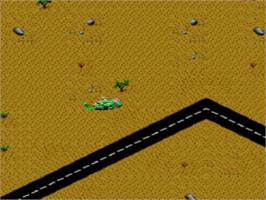 In game image of Desert Strike: Return to the Gulf on the Sega Game Gear.