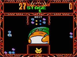 In game image of Puyo Puyo 2 on the Sega Game Gear.