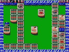 In game image of Shikinjou on the Sega Game Gear.