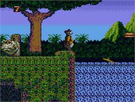 In game image of TaleSpin on the Sega Game Gear.