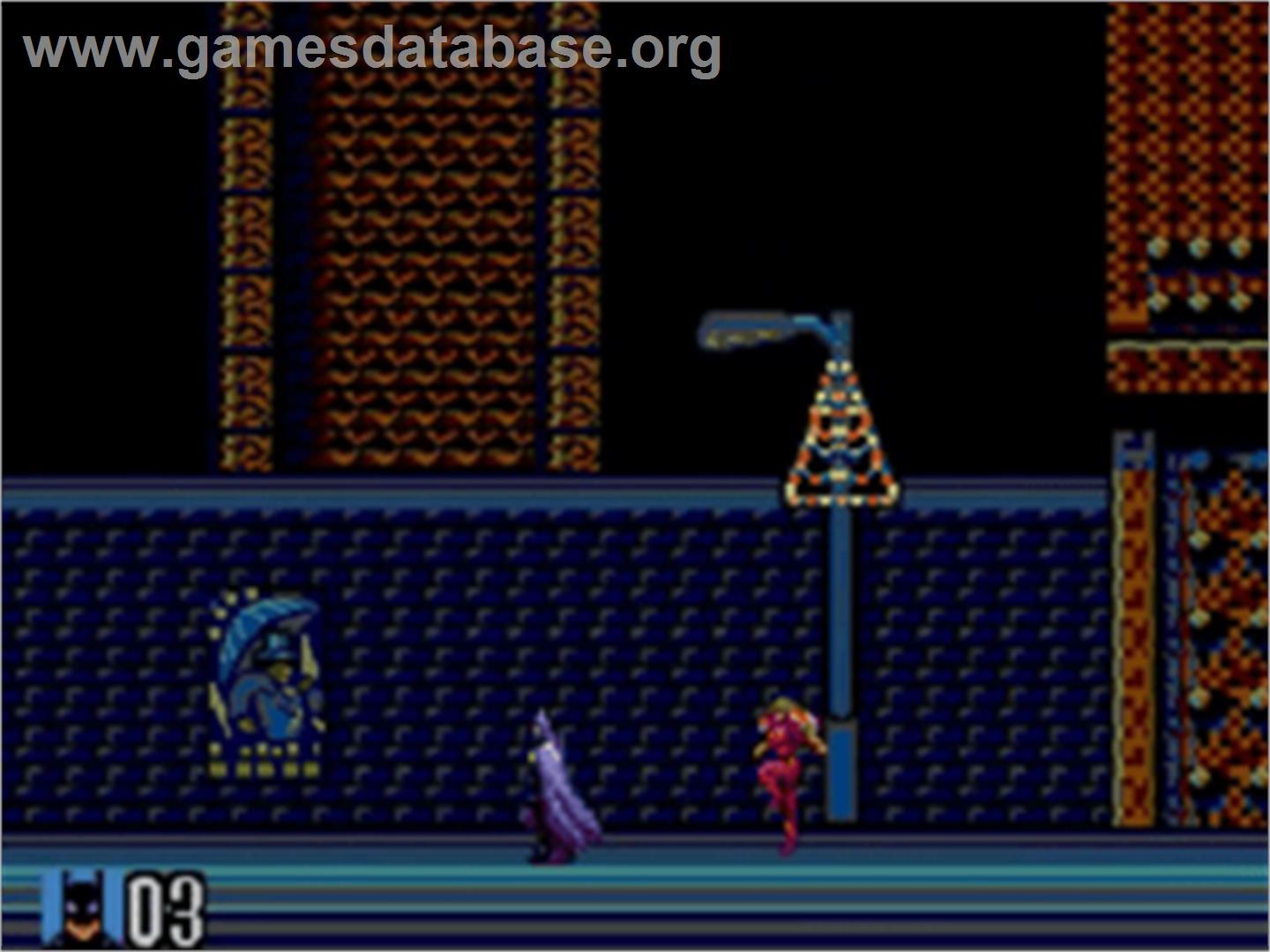 Batman Returns - Sega Game Gear - Artwork - In Game