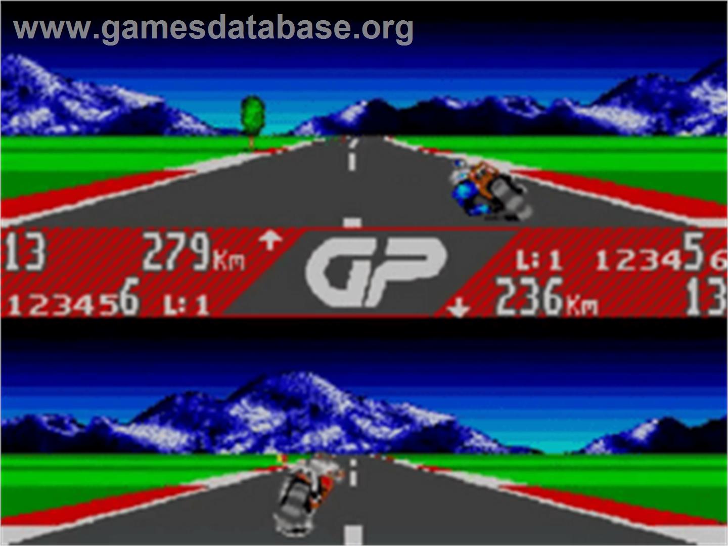 GP Rider - Sega Game Gear - Artwork - In Game