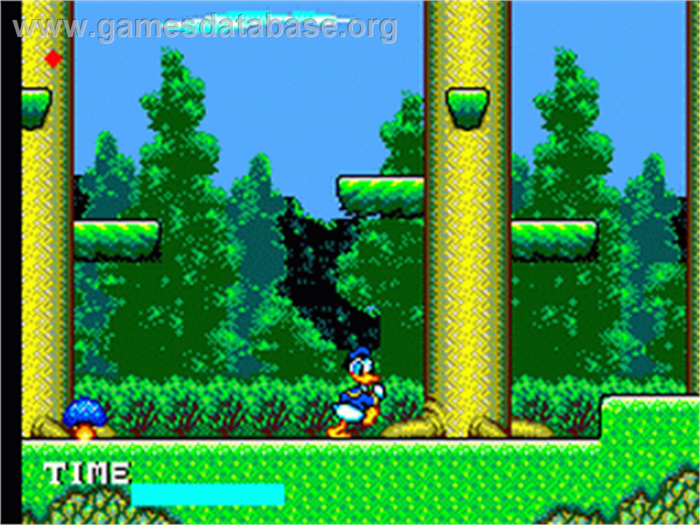 Lucky Dime Caper starring Donald Duck - Sega Game Gear - Artwork - In Game