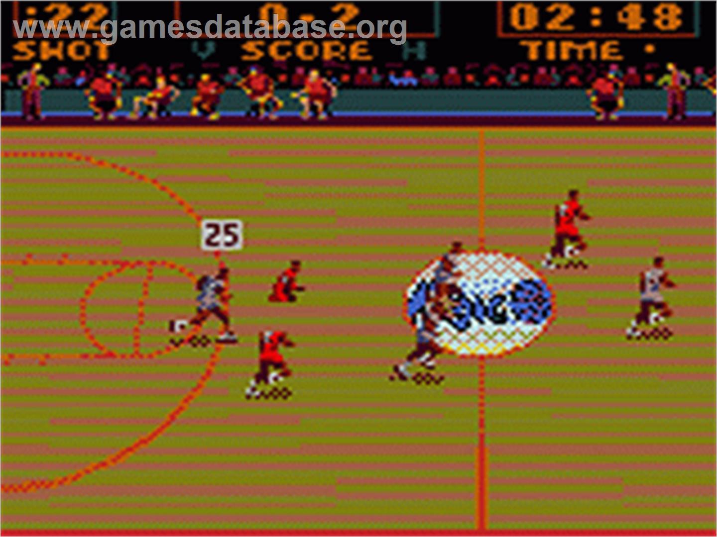 NBA Action starring David Robinson - Sega Game Gear - Artwork - In Game