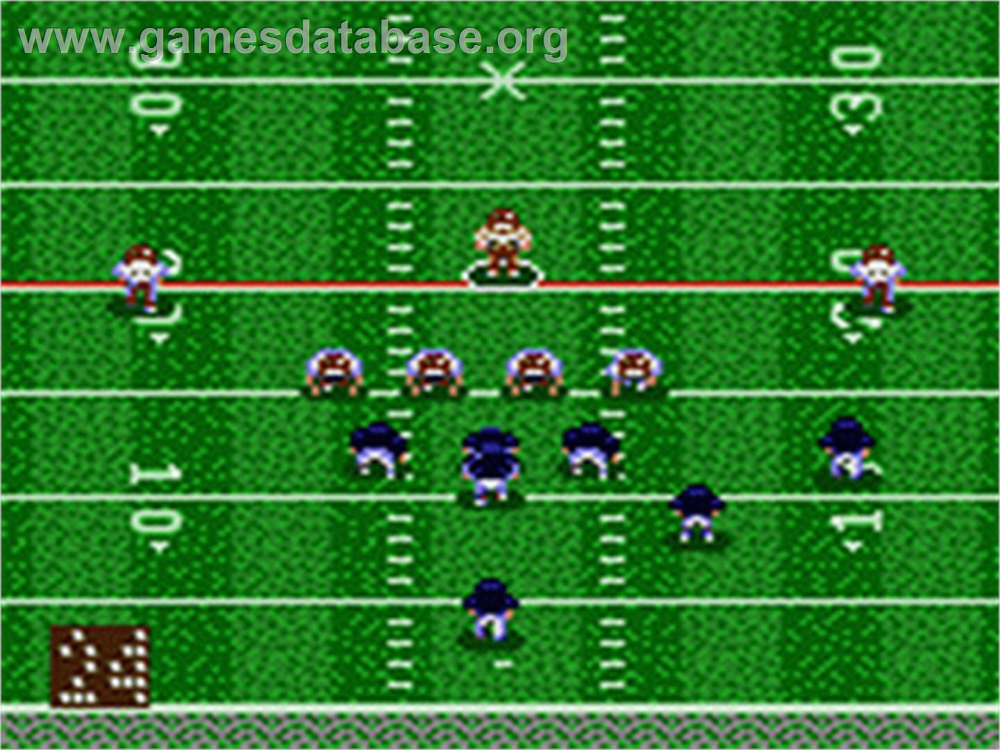 NFL Quarterback Club '96 - Sega Game Gear - Artwork - In Game