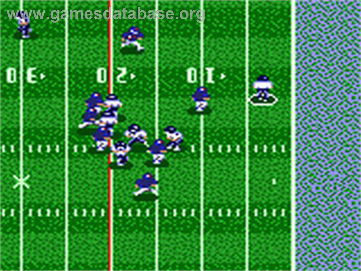 NFL Quarterback Club - Sega Game Gear - Artwork - In Game