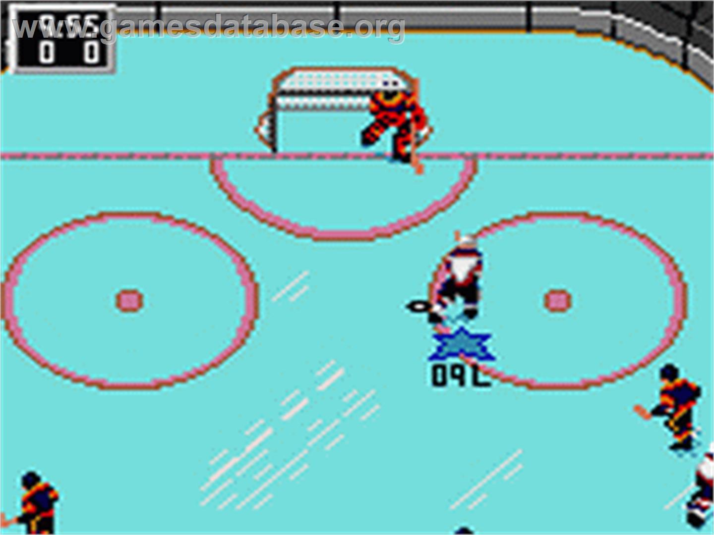 NHL Hockey - Sega Game Gear - Artwork - In Game