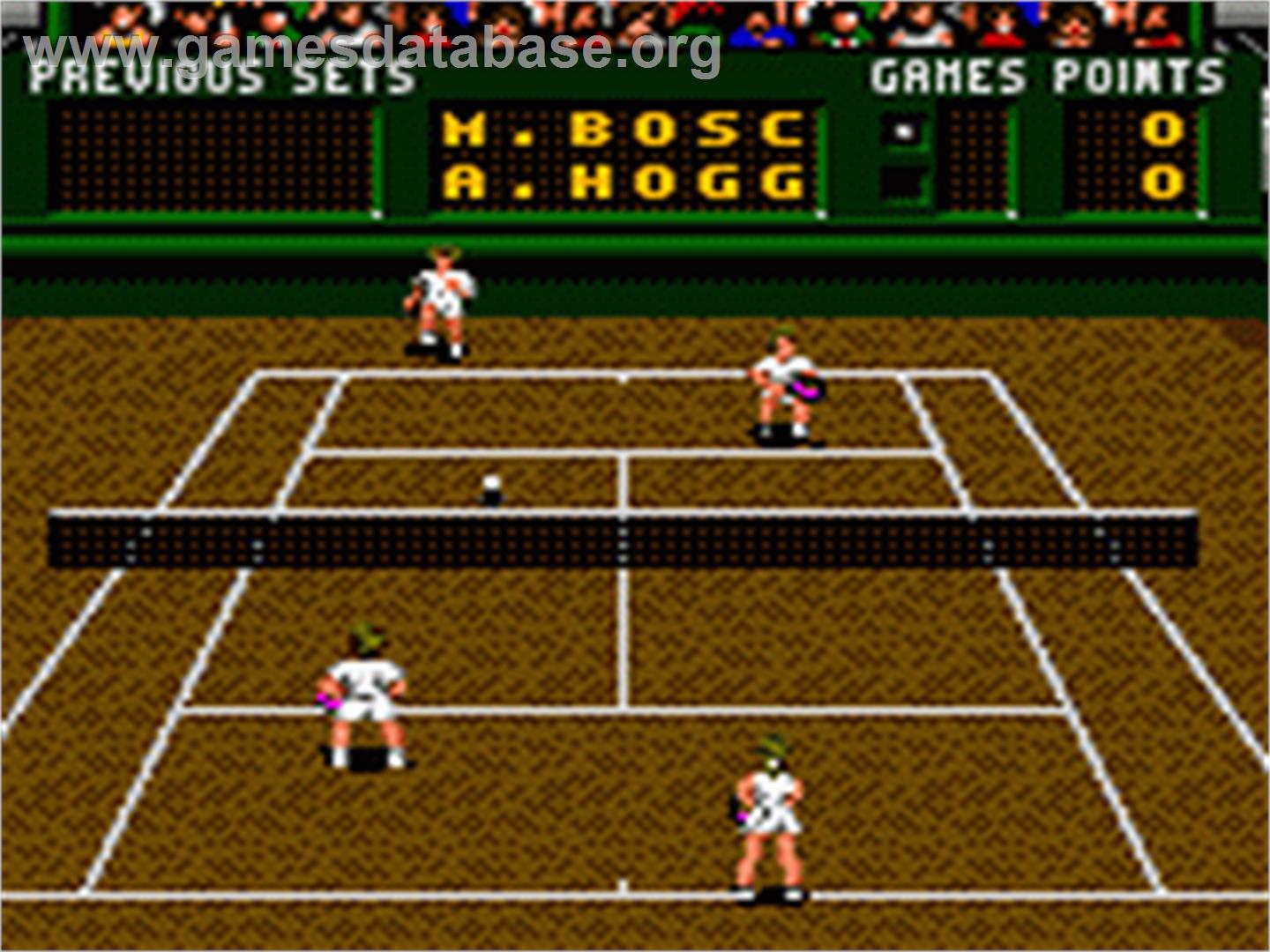 Pete Sampras Tennis - Sega Game Gear - Artwork - In Game
