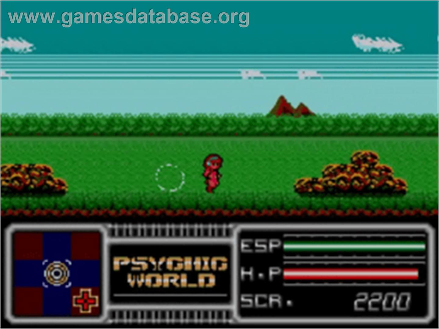 Psychic World - Sega Game Gear - Artwork - In Game