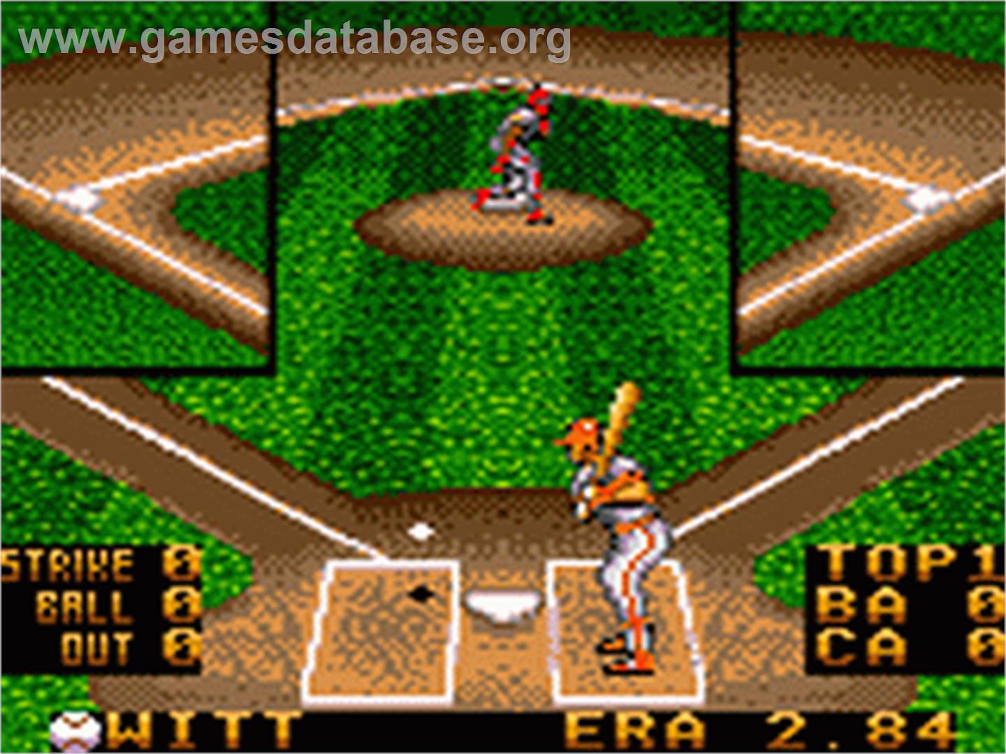 RBI Baseball '94 - Sega Game Gear - Artwork - In Game