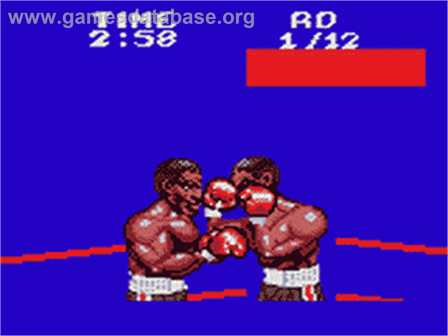 Riddick Bowe Boxing - Sega Game Gear - Artwork - In Game