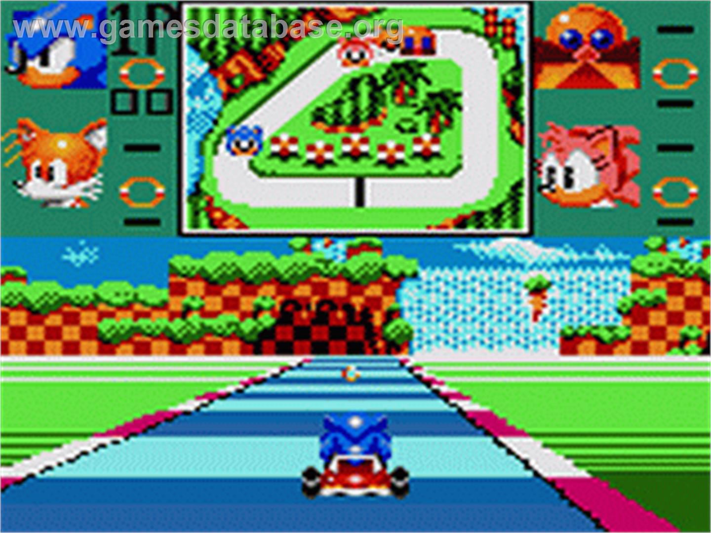 Sonic Drift 2 - Sega Game Gear - Artwork - In Game