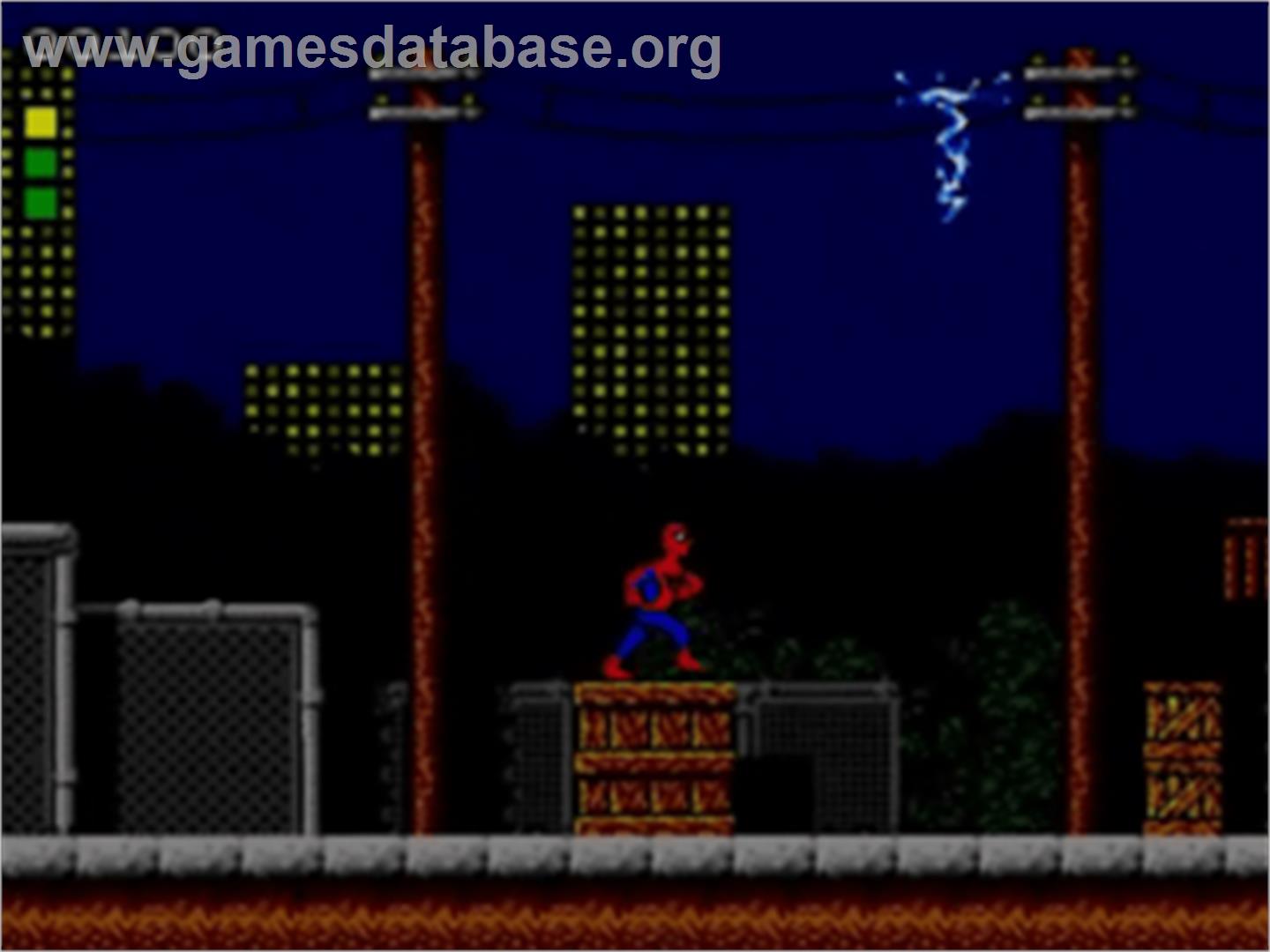 Spider-Man: Return of the Sinister Six - Sega Game Gear - Artwork - In Game