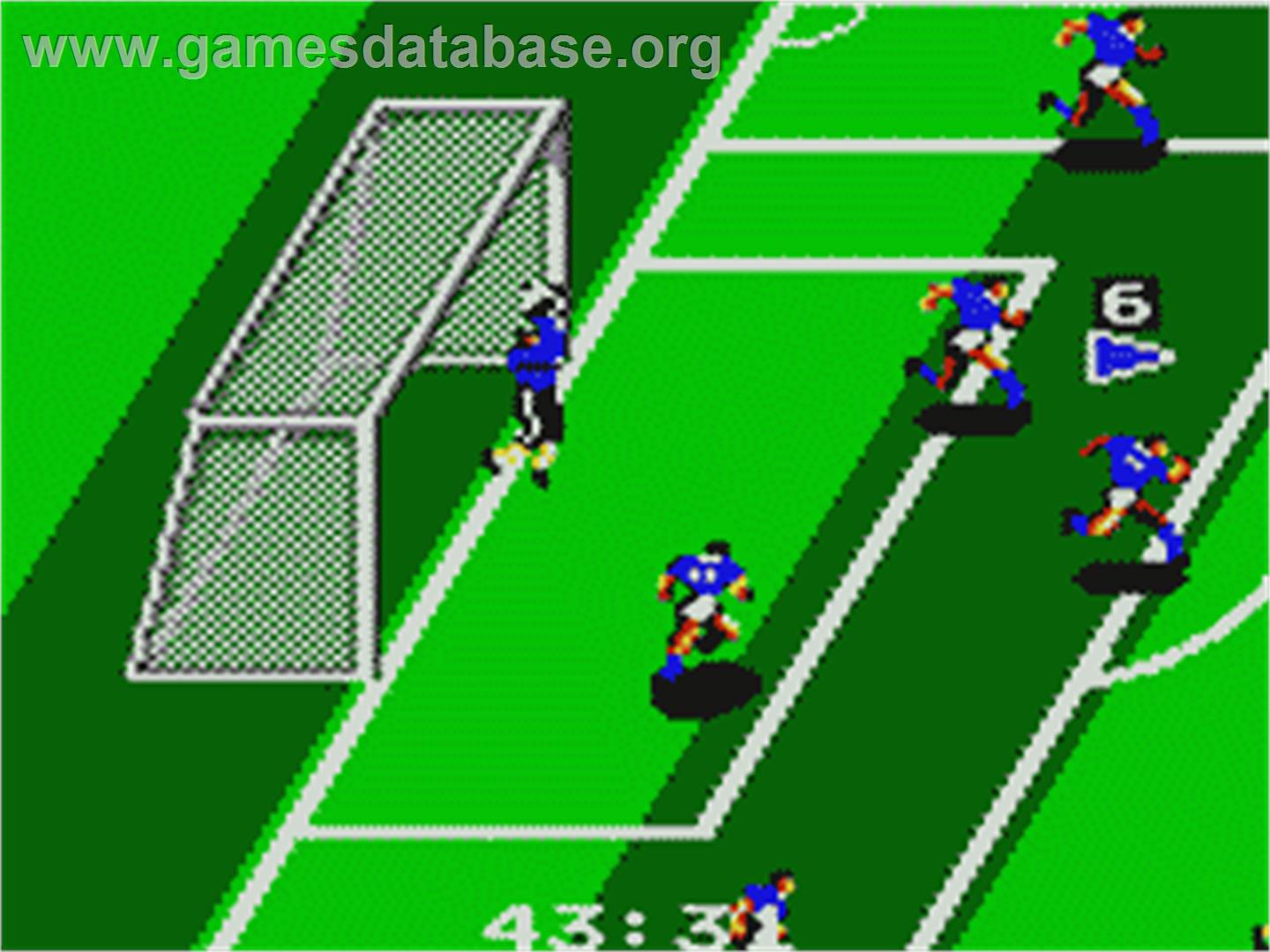 Tengen World Cup Soccer - Sega Game Gear - Artwork - In Game