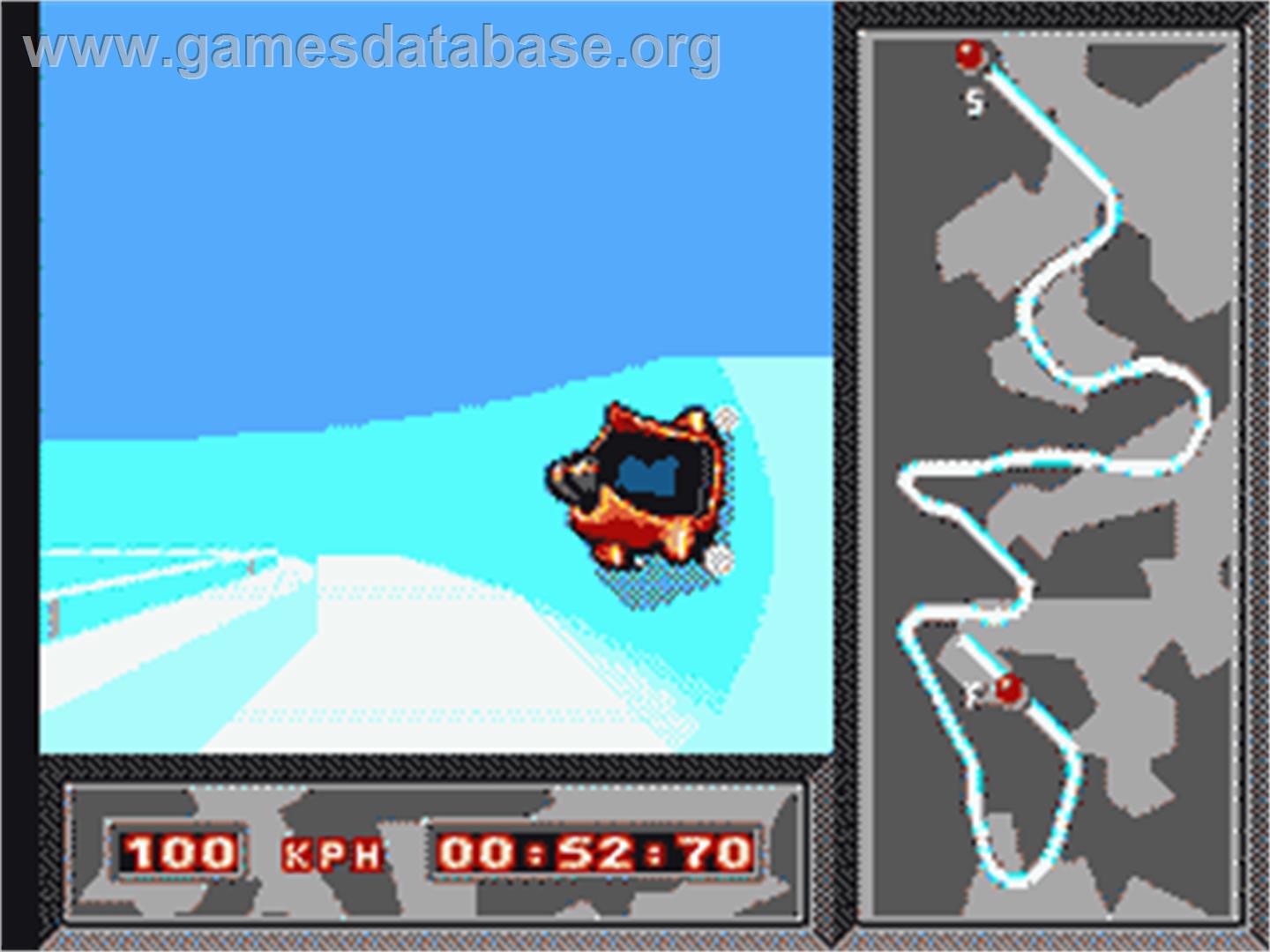 Winter Olympics: Lillehammer '94 - Sega Game Gear - Artwork - In Game
