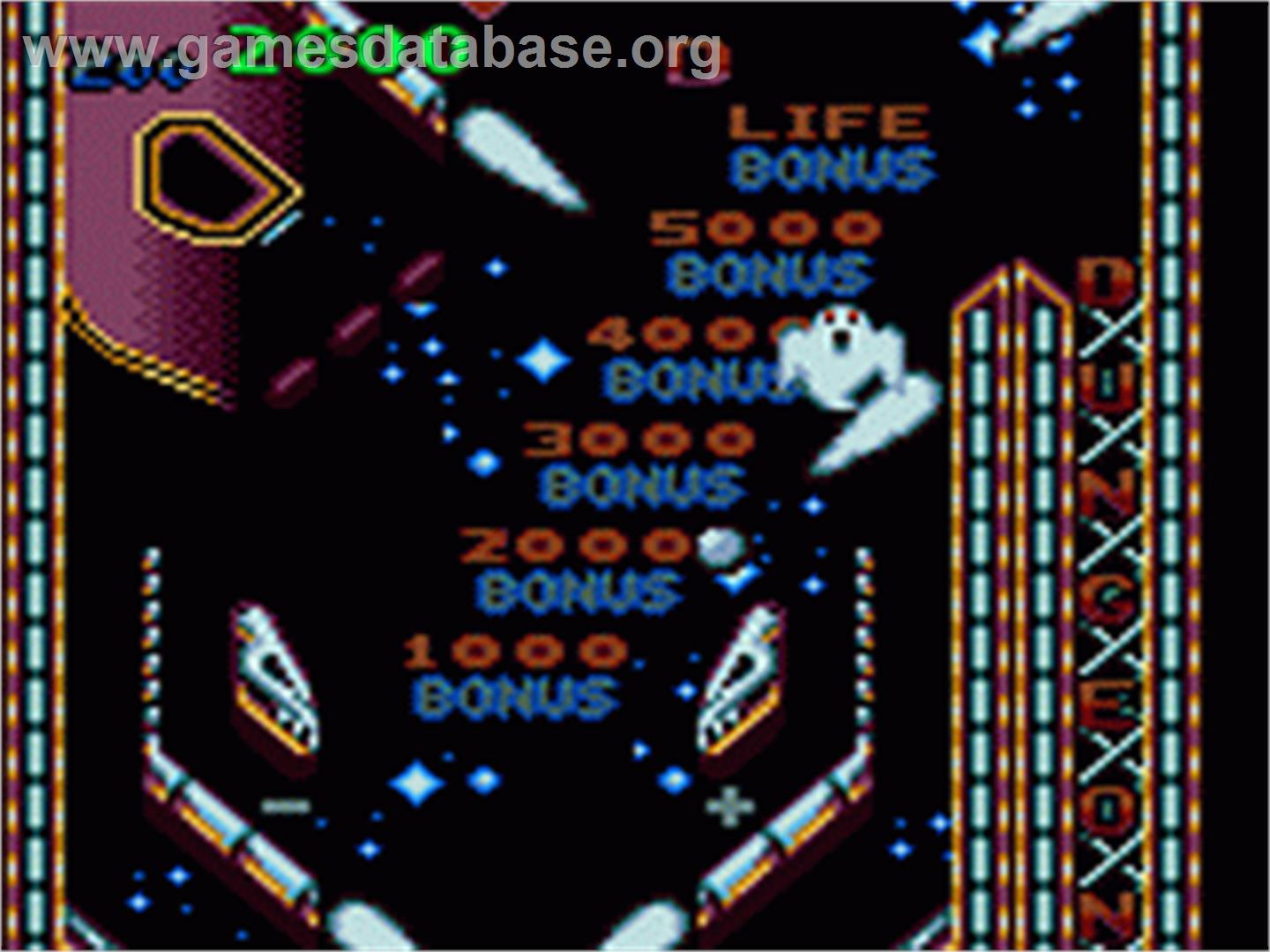 Wizard Pinball - Sega Game Gear - Artwork - In Game
