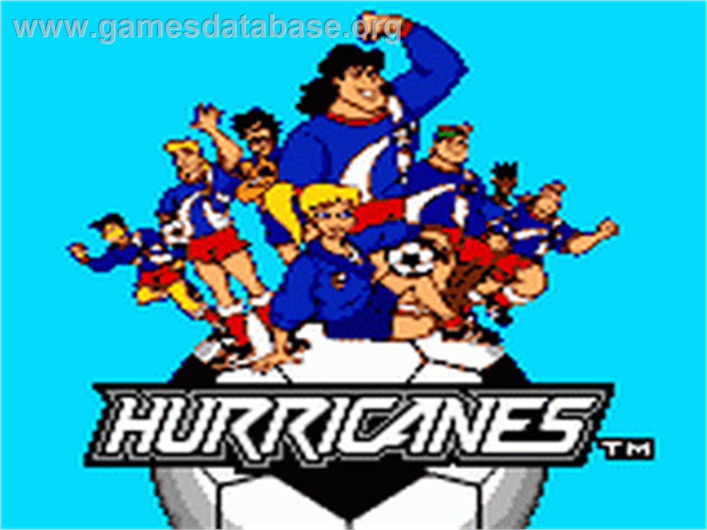 Hurricanes - Sega Game Gear - Artwork - Title Screen