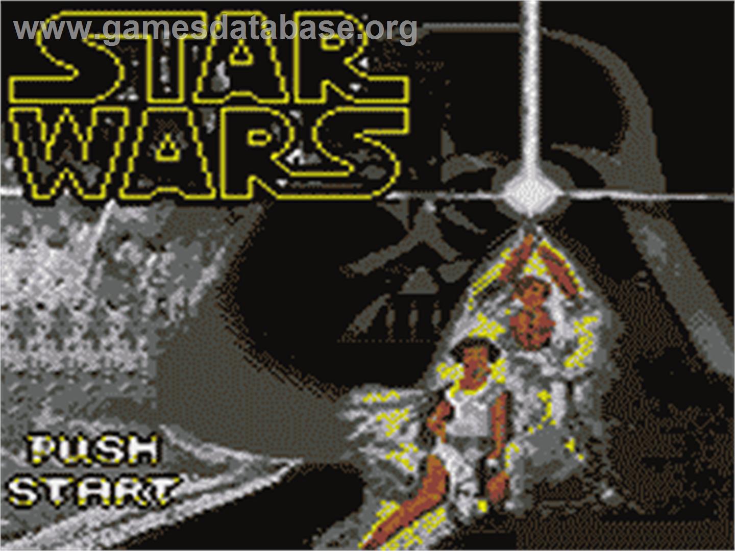 Star Wars - Sega Game Gear - Artwork - Title Screen