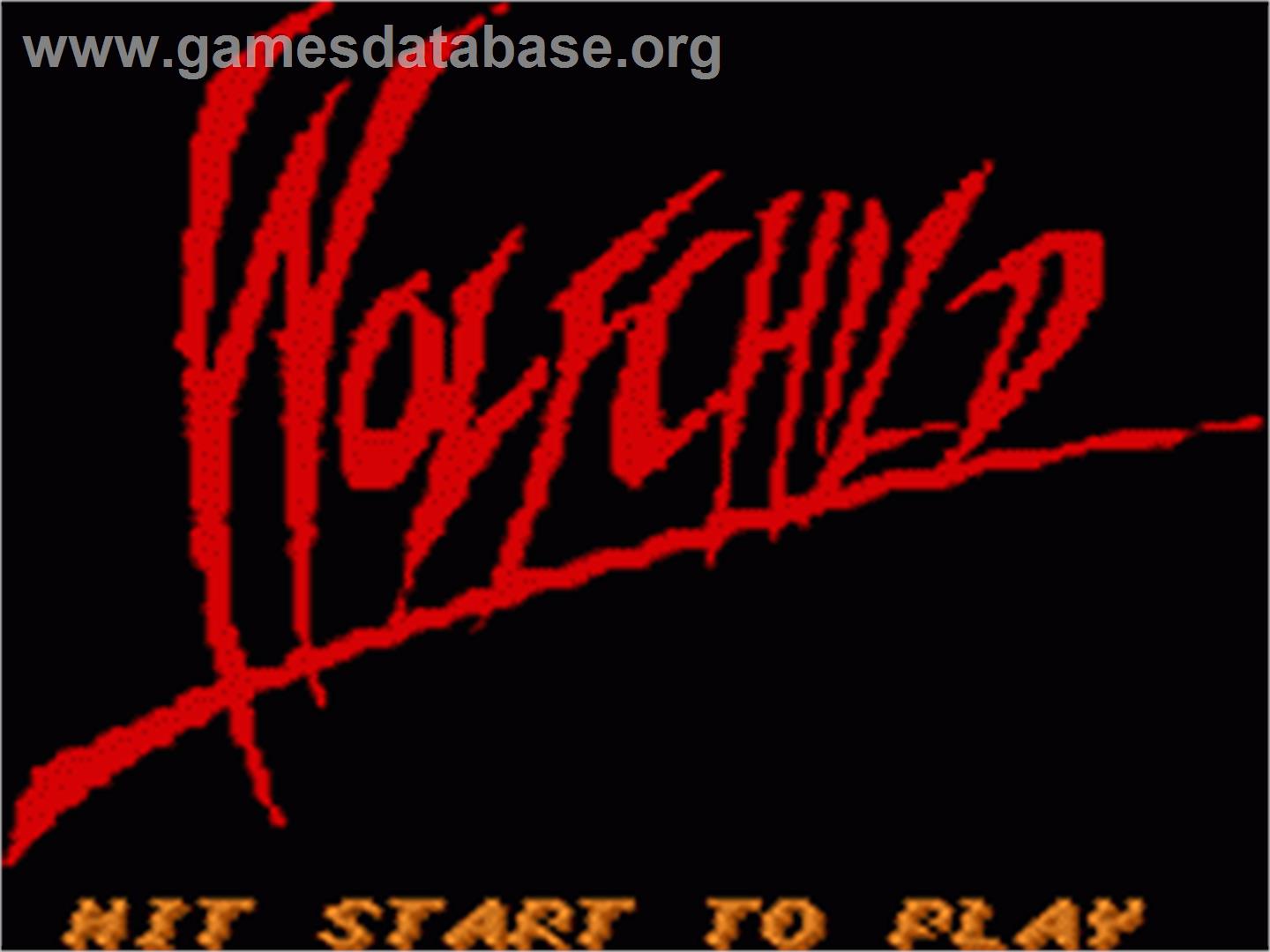 Wolfchild - Sega Game Gear - Artwork - Title Screen
