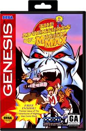 Box cover for Adventures of Mighty Max, The on the Sega Genesis.
