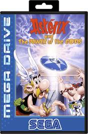 Box cover for Asterix and the Power of the Gods on the Sega Genesis.
