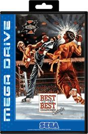 Box cover for Best of the Best Championship Karate on the Sega Genesis.