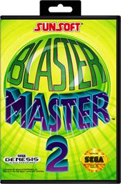 Box cover for Blaster Master 2 on the Sega Genesis.