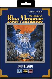 Box cover for Blue Almanac on the Sega Genesis.