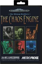 Box cover for Chaos Engine, The on the Sega Genesis.