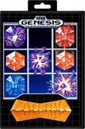 Box cover for Columns on the Sega Genesis.