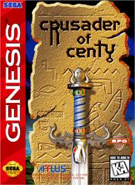 Box cover for Crusader of Centy on the Sega Genesis.