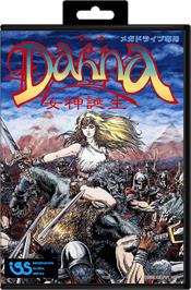 Box cover for Dahna: Megami Tanjou on the Sega Genesis.