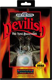 Box cover for Devilish on the Sega Genesis.