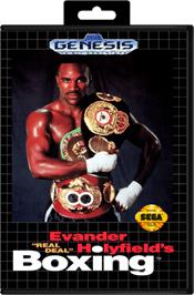 Box cover for Evander Holyfield's 