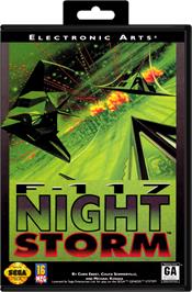 Box cover for F-117 Night Storm on the Sega Genesis.