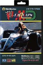 Box cover for F1 Hero MD on the Sega Genesis.