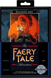 Box cover for Faery Tale Adventure, The on the Sega Genesis.