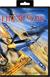 Box cover for Fire Mustang on the Sega Genesis.