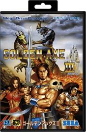 Box cover for Golden Axe III on the Sega Genesis.