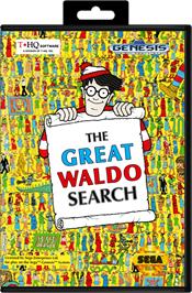 Box cover for Great Waldo Search, The on the Sega Genesis.