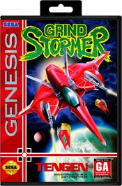 Box cover for Grind Stormer on the Sega Genesis.