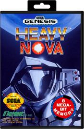 Box cover for Heavy Nova on the Sega Genesis.
