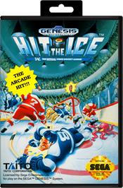 Box cover for Hit The Ice on the Sega Genesis.