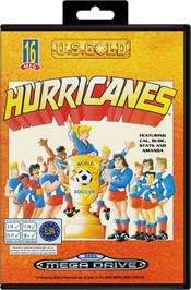 Box cover for Hurricanes, The on the Sega Genesis.